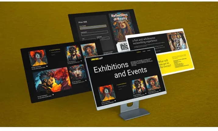 Lunch Beat DXB event website design